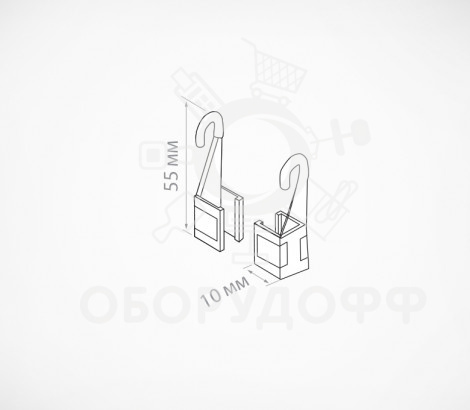 F-CLIP Крючок для подвешивания рамок на подвесной системе