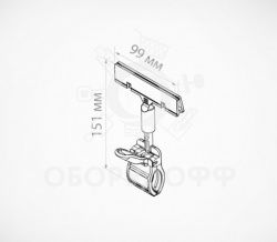CLAMP-DBL Большой универсальный ценникодержатель на прищепке