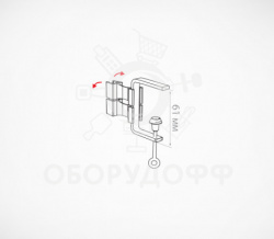 FIX-SW Струбцина с подвижным держателем вывесок