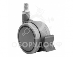 JOK 34TE Колесо поворотное (с тормозом), M10, d-60 мм