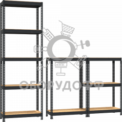 МZ-PROFIL Стеллаж универсальный 1800х900х400 мм (RAL9011)