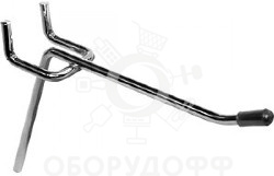 0410-50 Крючок одинарный, хром, шаг 50 мм