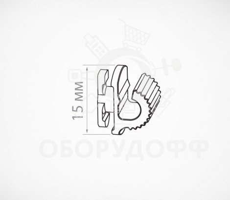 TECHNO DELI CLIP Переходник для крепления рамок на ДЕЛИ-систему