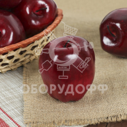 415399 Искусственное бордовое яблоко