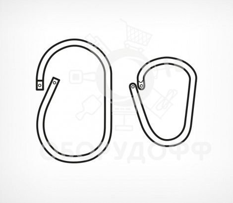 P-RING Кольцо пластиковое овальной формы