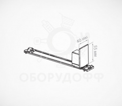 PUSHER-LR.285 Широкий пружинный толкатель со скользящей основой