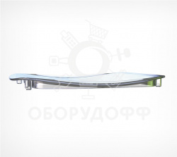 CX001 Монетница квадратная 205х170х16 мм, прозрачная