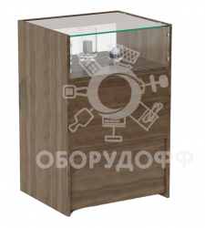 ETP-31-60 Прилавок торговый остекленный