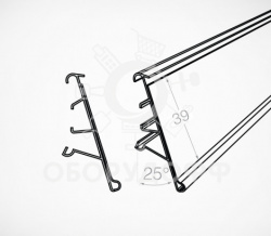 LF Ценникодержатель для полок Linde 1250 мм