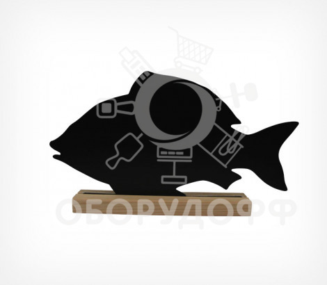 BB FISH Меловая табличка для нанесения надписей 