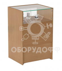 ETP-31-60 Прилавок торговый остекленный
