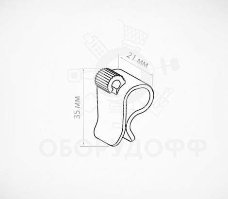 DELI-CL Держатель-зажим DELI-CL