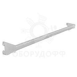 GL 39.WH  Штанга прилегающая, из овальной трубы 30х15 мм, белый муар
