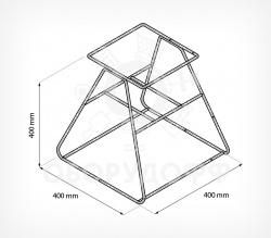 QUADRO STAND Накопитель для корзин (стационарный)