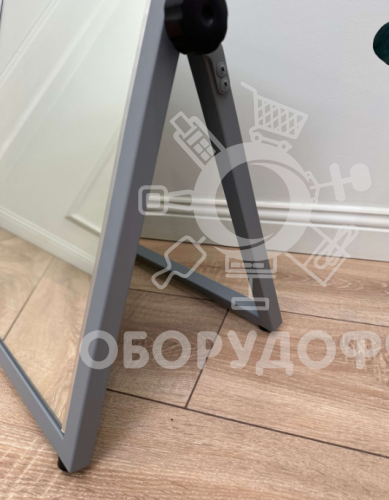 OB-55-40 Зеркало напольное обувное 550х400х300 серое