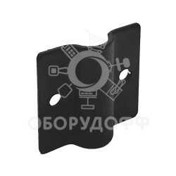 MS20BL Скоба для крепления решетки, черный муар