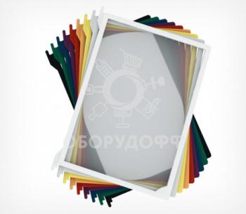 INFOFRAME Пластиковая рамка для перекидной системы А4 (INFOFRAME.RD, Красный)