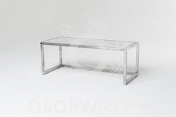 AST-07/900 Столик демонстрационный малый, столешница ЛДСП, 900Lх300Hх400Dмм
