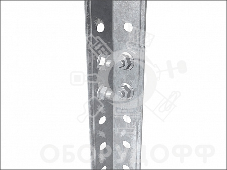MS 150KD  Стеллаж 1500х750х300 мм, 4 полки, оцинк