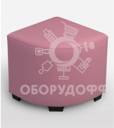 LPF-02 Пуфик сектор, кожзам