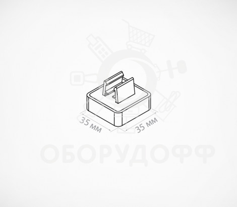 MAGNET-90 Магнитный держатель рамки под углом 90° к поверхности