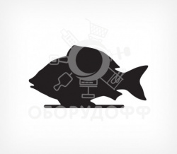 BB FISH Меловая табличка для нанесения надписей 