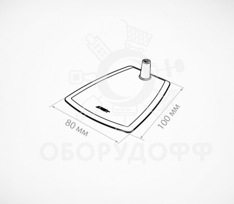 DELI-FOT-ST Пластиковая подставка под иголку